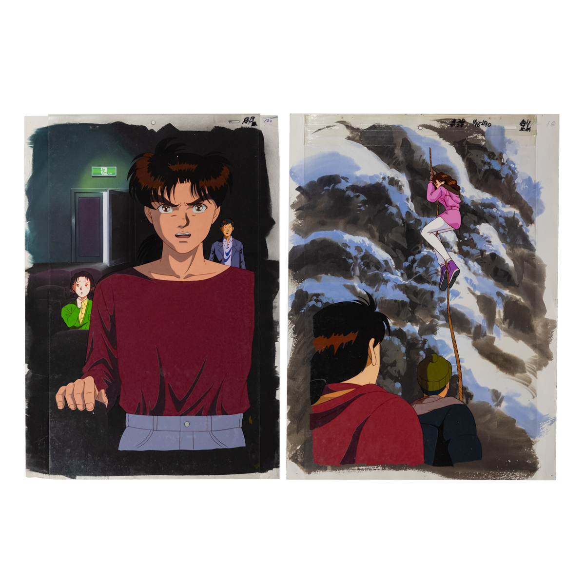 Lot 006　The Kindaichi Case Files Large Cel Set